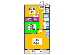 グミヒルズの物件間取画像